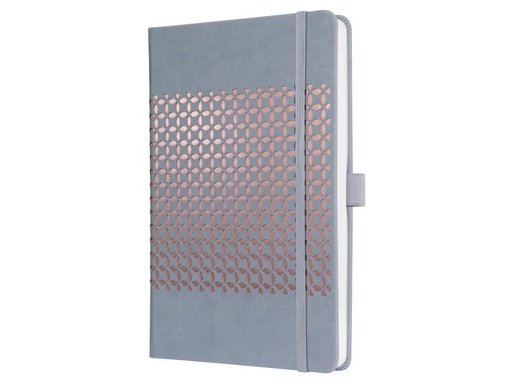 [90130016 1014745] Jolie Notizbuch JN209 A5, Liniert, Grau