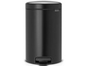 Brabantia Treteimer NewIcon 12 l, Matt Black