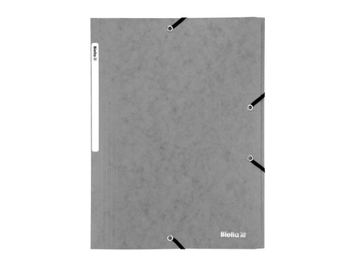 [90130232 555691] Biella Gummibandmappe A4 Grau