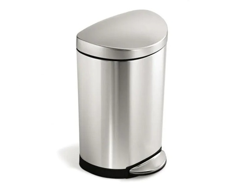 [90130316 885146] Simplehuman Treteimer CW1833 10 Liter, Silber, fingerprint-proof