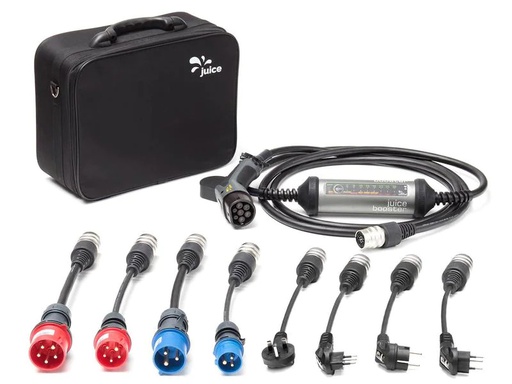 [90130357 834249] Juice Technology Mobile Wallbox JUICE BOOSTER 2 Europe Traveller Set