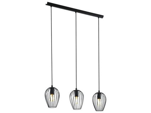 [90130408 905269] EGLO Leuchten Pendelleuchte NEWTOWN 3x E27, 16 cm