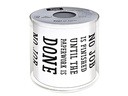 Paper + Design Toilettenpapier Paperwork  Rollen, 3-lagig, Schwarz/Weiss