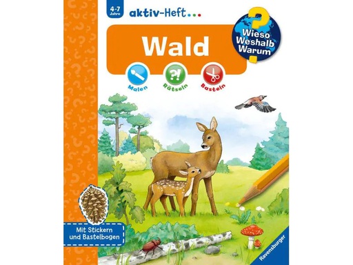 [90130581 1017757] Ravensburger Kinder-Sachbuch WWW aktiv-Heft Wald