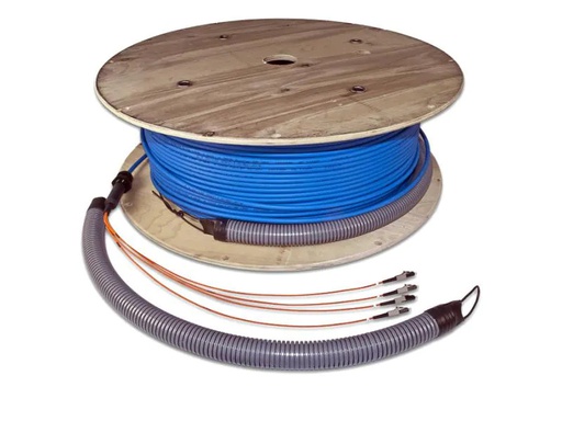 [90130600 315533] Lightwin LWL-Verlegekabel 4xLC-LC, MM, OM3, 10m