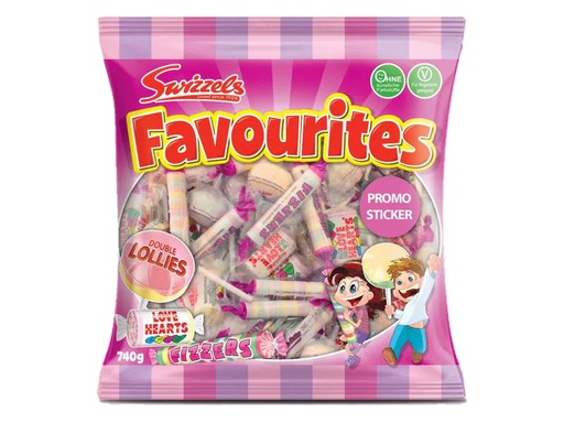[90130656 1201577] Swizzels Bonbons Swizzels Favourites 740 g