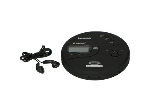 [90130705 1033601] Lenco CD-Player CD-300 Schwarz