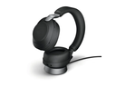 Jabra Headset Evolve2 85 Duo UC Schwarz, USB-C, inkl. Ladestation