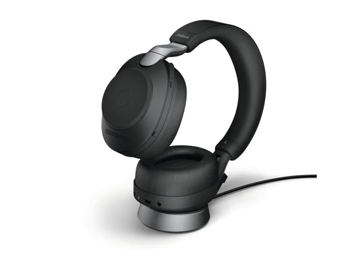 [90130792 1056421] Jabra Headset Evolve2 85 Duo UC Schwarz, USB-C, inkl. Ladestation