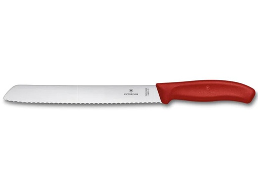 [90130873 1091906] Victorinox Brotmesser Swiss Classic Rot/Silber