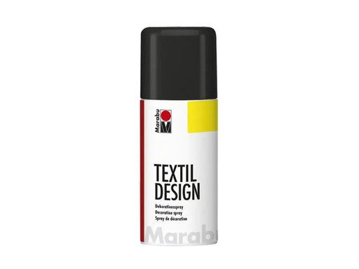 [90130907 727875] Marabu Textilfarbe Textil Design 150 ml, Schwarz