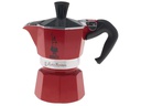 Bialetti Espressokocher Moka Express 1 Tassen, Rot