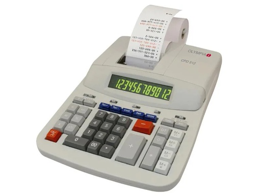 [90130966 270269] Olympia Bürorechner CPD 512 mit Druckfunktion