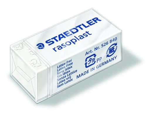 [90131023 914641] Staedtler Radiergummi Rasoplast 526 B Weiss