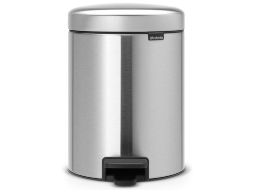 [90131031 518627] Brabantia Kosmetikeimer NewIcon 5 l, Matt Steel