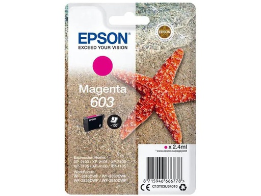 [90131038 1002093] Epson Tinte 603 / C13T03U34010 Magenta