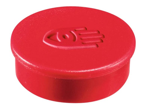 [90131064 917926] Legamaster Haftmagnet Rot, 10 Stück