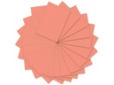 URSUS Tonzeichenpapier A4, 130 g/m², 100 Blatt, Koralle