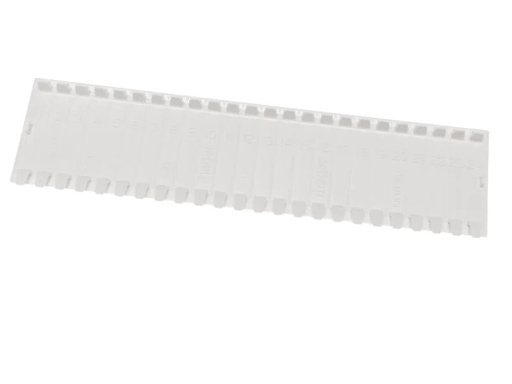 [90131453 889217] Hager Abdeckstreifen universZ, 12PLE brechbar