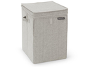 Brabantia Wäschesammler stapelbar, 35 Liter, Grau