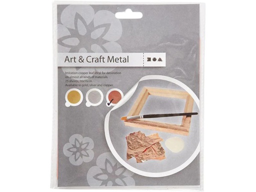 [90131562 657618] Creativ Company Folie Blattmetall, Kupfer