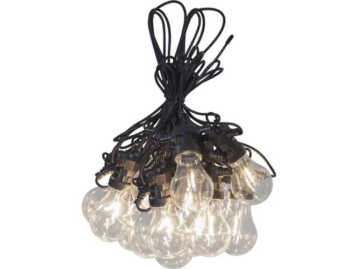 [90131666 1160576] Star Trading Lichterkette Circus Filament 855 cm, Schwarz/Transparent
