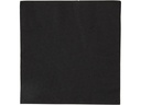 Creativ Company Papierservietten Schwarz 33 cm x 33 cm, 20 Stück, Schwarz