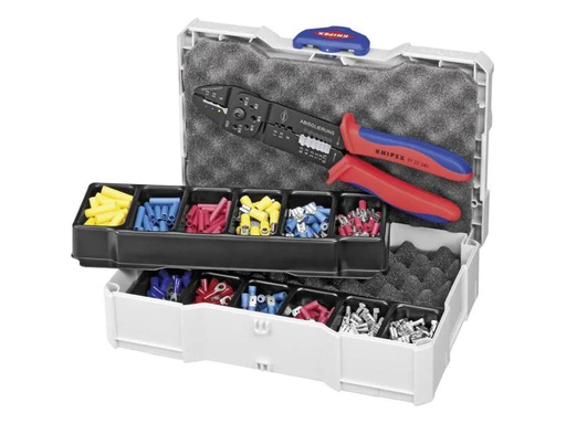 [90131833 1058757] Knipex Crimp-Sortiment für Kabelverbinder