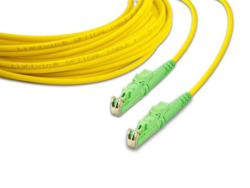 [90132219 617145] Lightwin LWL-Patchkabel E2/APC-E2/APC, Singlemode, Simplex, 10m