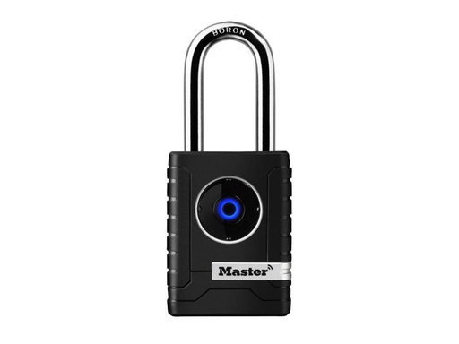 [90132294 534739] Masterlock Vorhängeschloss Bluetooth Schwarz/Silber