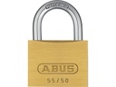 Abus Vorhängeschloss 55/50 Gold Messing
