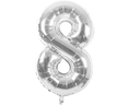 Rico Design Folienballon 8 Silber