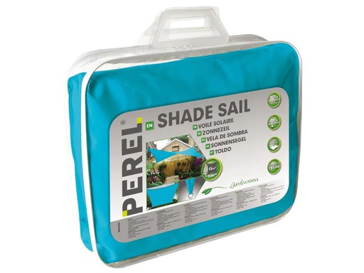 [90132542 403457] Perel Sonnensegel 360 cm, Quadratisch
