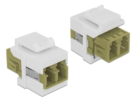[90132596 496242] Delock Keystone-Modul LWL Multimode Duplex LC-LC, OM2