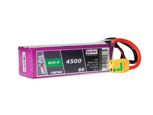 [90132633 1017089] Hacker RC-Akku LiPo 4500 mAh 22.2 V 20C TopFuel ECO-X MTAG