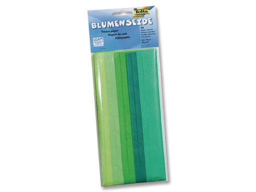 [90132667 649275] Folia Seidenpapier Mix Grün