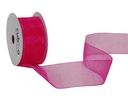 Spyk Organzaband Organsa 25 mm x 6 m, Pink