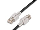 Wirewin Patchkabel RJ-45 - RJ-45, Cat 6A, S/FTP, 2 m, Schwarz