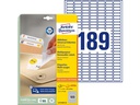 Avery Zweckform Mini-Etiketten Stick + Lift 25.4 x 10 mm, 25 Blatt