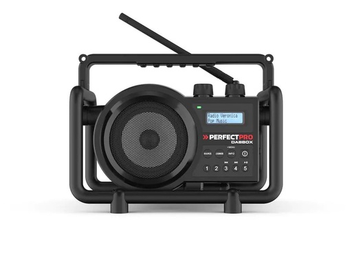 [90132833 1200197] Perfectpro DAB+ Radio DABBOX Schwarz