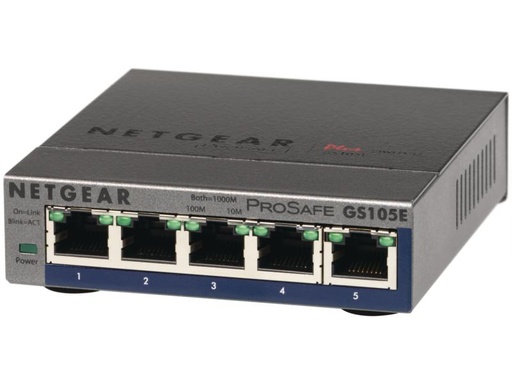 [90133005 288132] Netgear Switch GS105Ev2 5 Port