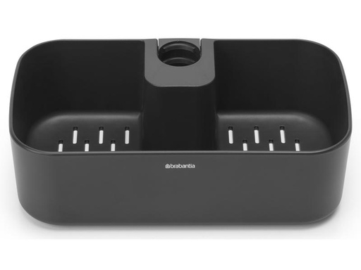 [90133091 1165701] Brabantia Duschmittelhalter ReNew 13.3 x 24.4 cm, Schwarz