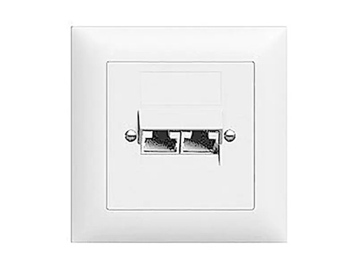 [90133149 110654] Feller EDIZIOdue Telefondose UP 2x RJ45