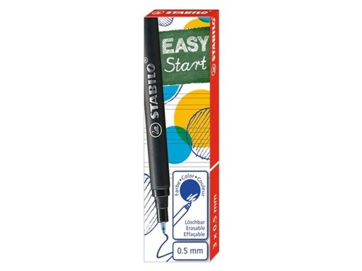 [90133152 576128] STABILO Patrone EASYoriginal Start 3 x Blau, 0.5 - 1 mm