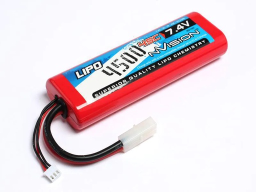 [90133223 340289] Nvision RC-Akku LiPo 4500 mAh 7.4 V 45C