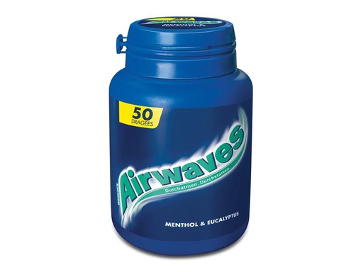 [90133292 1137241] Airwaves Kaugummi Menthol &amp; Eucalyptus 50 Stück