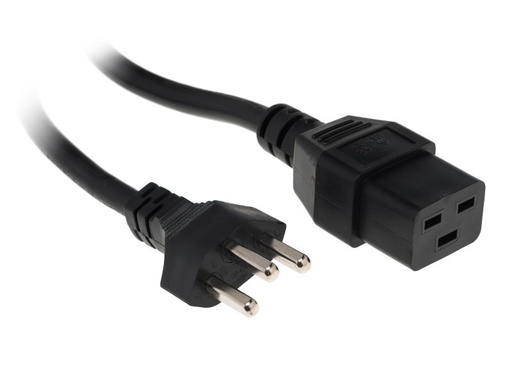 [90133298 715892] Diggelmann Netzkabel 4 m C19-T23