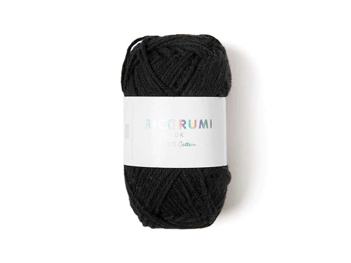 [90133342 1208370] Rico Design Wolle Creative Ricorumi DK 25 g, Schwarz