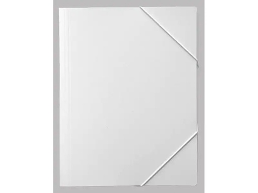 [90013328 1139163] EROLA Gummibandmappe Pressspan A4 Weiss, 1 Stück