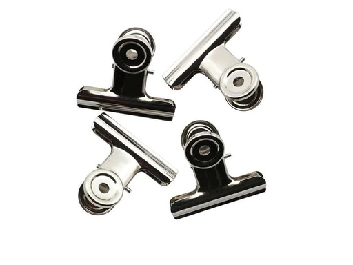 [90133535 1180786] Glorex Metallklemme 50 mm, 4 Stück